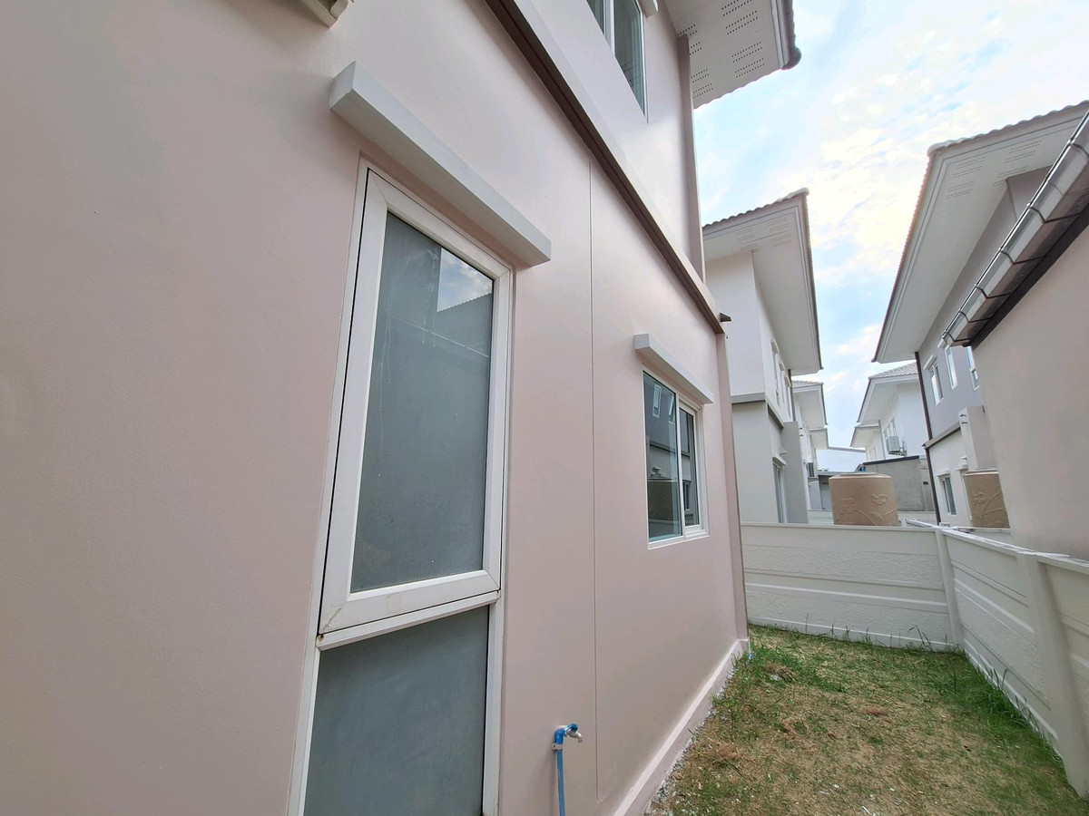For SaleHouseRathburana, Suksawat : Single house for sale in Suksawat, beginning of the project, 50.4 sq m, 4 bedrooms, near Rama 3 | Q District Suksawat, there is a bedroom on the ground floor.