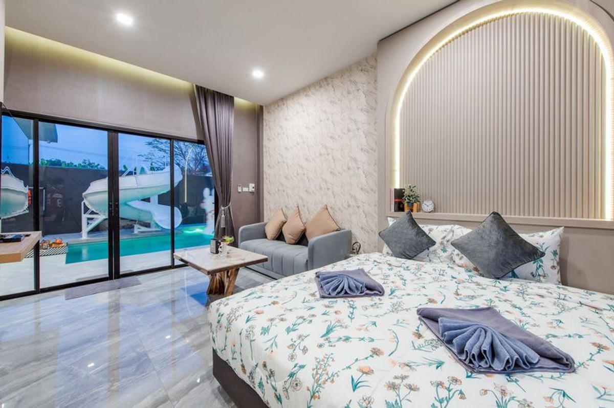 ขายชะอำ เพชรบุรี : Pool Villa 2 หลัง ขนาด 194 ตารางวา ตำบลชะอำ อำเภอชะอำ จังหวัดเพชรบุรี