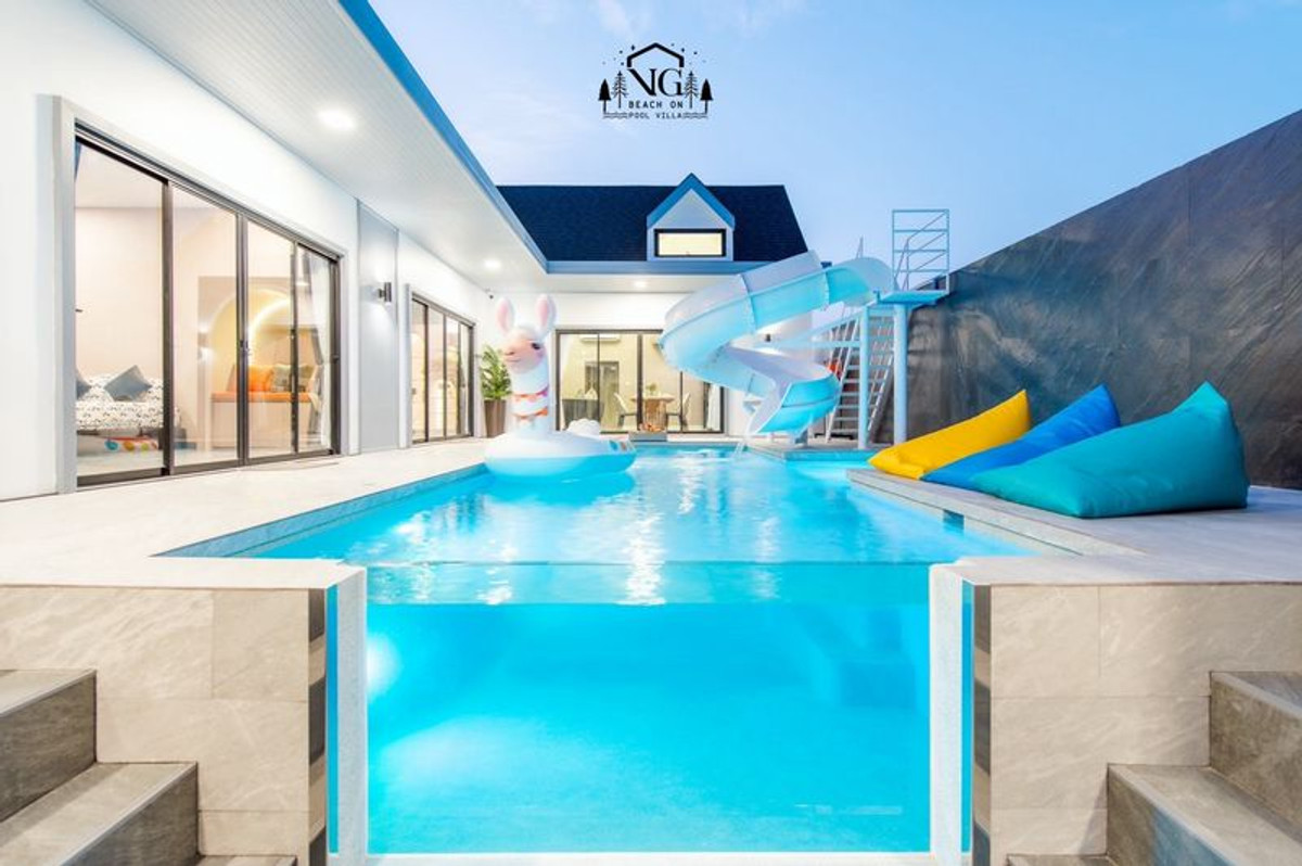 ขายชะอำ เพชรบุรี : Pool Villa 2 หลัง ขนาด 194 ตารางวา ตำบลชะอำ อำเภอชะอำ จังหวัดเพชรบุรี
