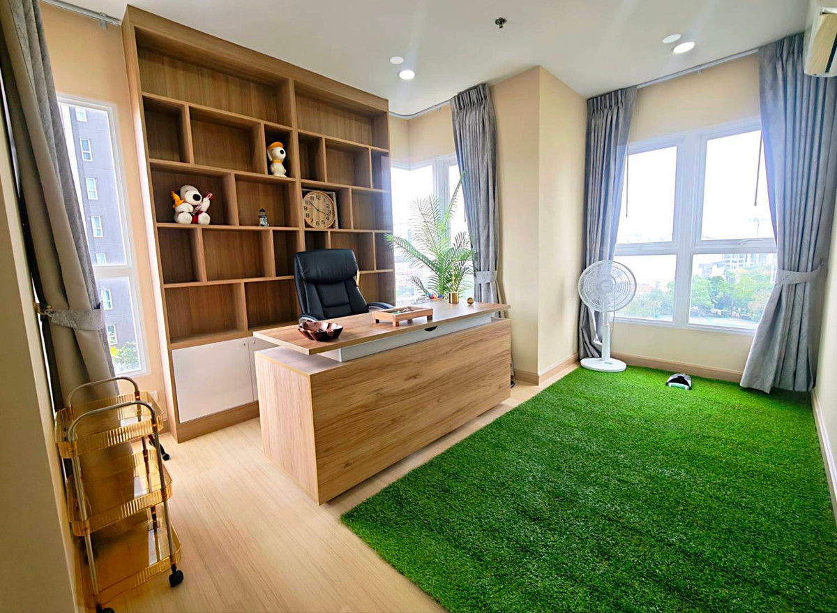ให้เช่าคอนโดรามคำแหง หัวหมาก : ให้เช่า Condo Supalai Veranda Ramkhamhaeng : 1 ห้องนอน 1 ห้องทำงาน พร้อมอยู่