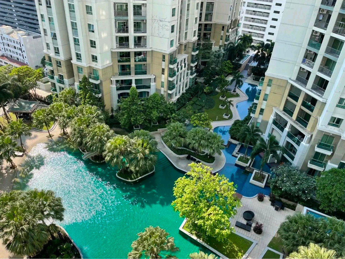 ให้เช่าคอนโดพระราม 9 เพชรบุรีตัดใหม่ RCA : คอนโดให้เช่า🌟เบลล์ พระราม 9  (วิวสระว่ายน้ำ)🌟 ใกล้ MRT พระราม9 , เซ็นทรัล พระราม 9