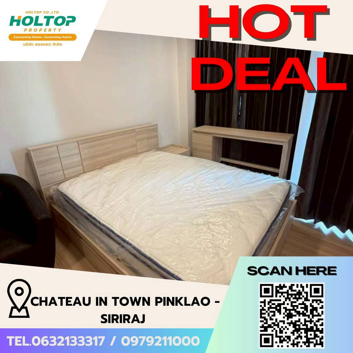 For RentCondoPinklao, Charansanitwong : #L116🎉180369 Condo for rent Chateau In Town Pinklao - Siriraj  