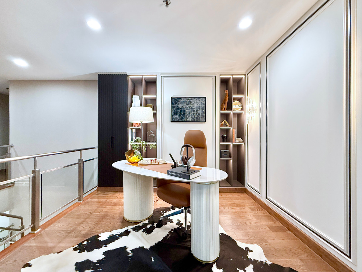 ขายคอนโดพระราม 9 เพชรบุรีตัดใหม่ RCA : 🚀 Belle Grand พระราม9 - 219ตรม. Duplex Penthouse 4นอน4น้ำ5ที่จอดรถ แต่งใหม่ พร้อมอยู่ 092-545-6151 (ทีม)