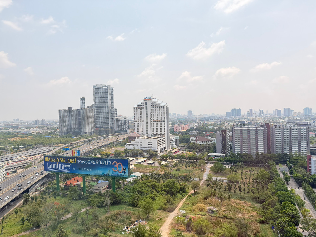 For SaleCondoRama9, Petchburi, RCA : Urgent sale!! Lumpini Park Rama 9-Ratchada, room 26 sq m, Building A, Floor 12A, separate private room. Suitable for staying alone.