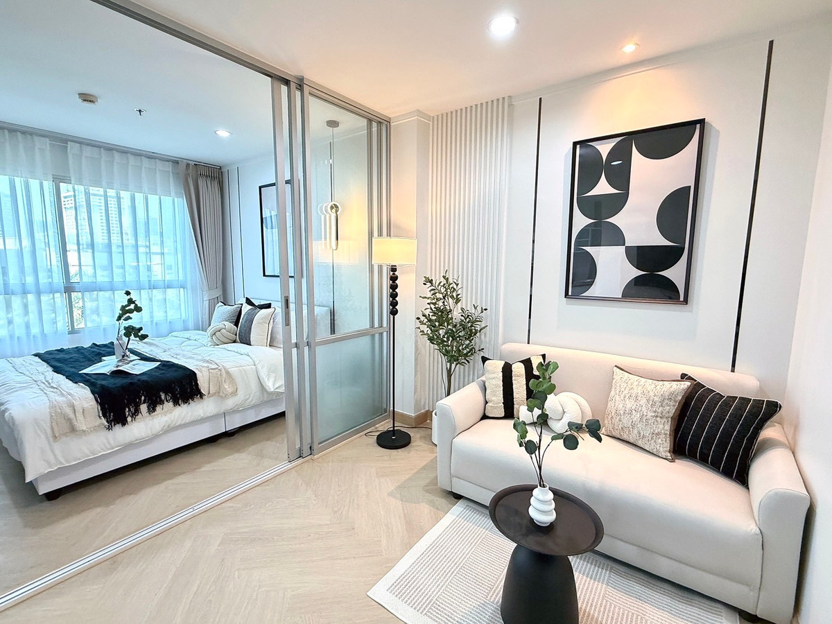 For SaleCondoRama9, Petchburi, RCA : Urgent Sale 📍 Lumpini Park Rama 9 - Ratchada 📍 Fully furnished and equipped with appliances. Near MRT Rama 9.