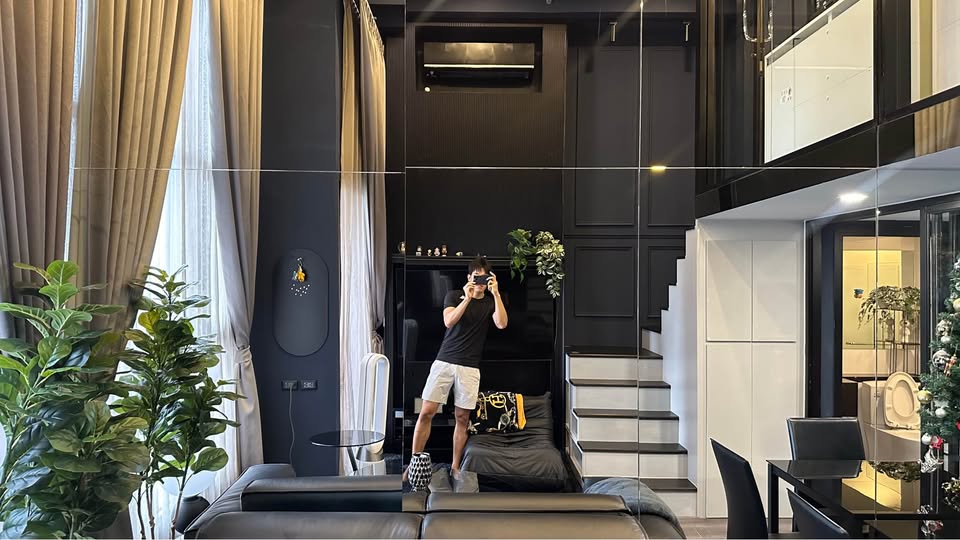 For RentCondoKasetsart, Ratchayothin : 🔥For Rent Now🔥 Knightsbridge Space Ratchayothin. Spacious room with high ceilings, bright and airy, beautifully decorated, fully furnished and ready to move in. Located near BTS Phahonyothin 24.