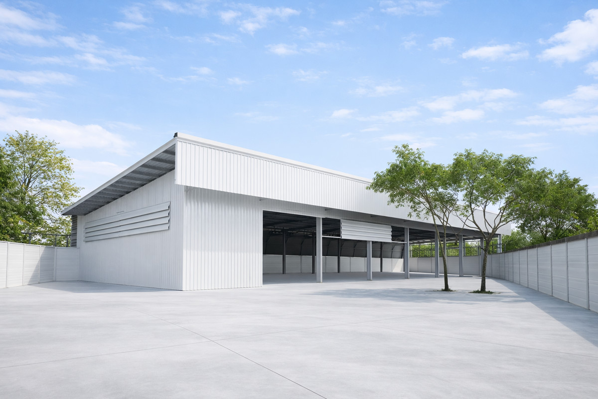 ให้เช่าโกดังราษฎร์บูรณะ สุขสวัสดิ์ : โปรโมชั่น🔥 โกดังใหม่ ริมถนนสุขสวัสดิ์ ขนาด 855 ตร.ม. พื้นที่ดิน 1 ไร่ ลานกว้าง📍 พื้นที่สีม่วงอุตสาหกรรม 📍 ใกล้วงแหวนอุตสาหกรรม