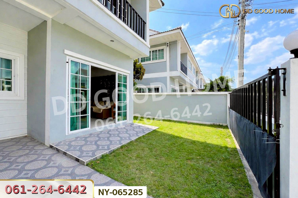 For SalePattaya, Bangsaen, Chonburi : NY-065285 Twin House, Country Village 7, Sriracha, Chonburi, near Asia Marine Technology College