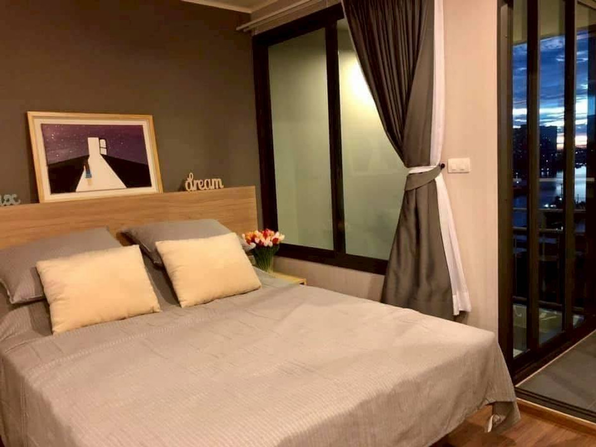 ให้เช่าคอนโดพระราม 3 สาธุประดิษฐ์ : เช่า 1 ห้องนอน 1 ห้องน้ำ ยู ดีไลท์ เรสซิเดนซ์ ริเวอร์ฟรอนท์ พระราม 3