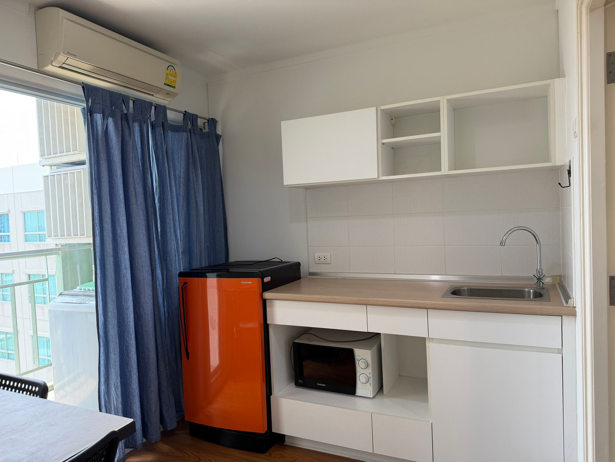 For SaleCondoRama9, Petchburi, RCA : Urgent sale!! Lumpini Park Rama 9-Ratchada, room 26 sq m, Building A, Floor 12A, separate private room. Suitable for staying alone.