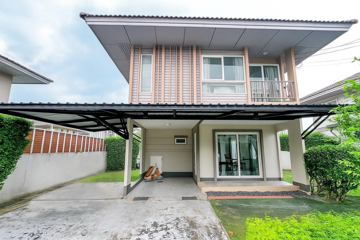 For RentHousePathum Thani,Rangsit, Thammasat : ให้เช่าบ้าน Habitia Bond ราชพฤกษ์ 
อยู่ติดถนน 345