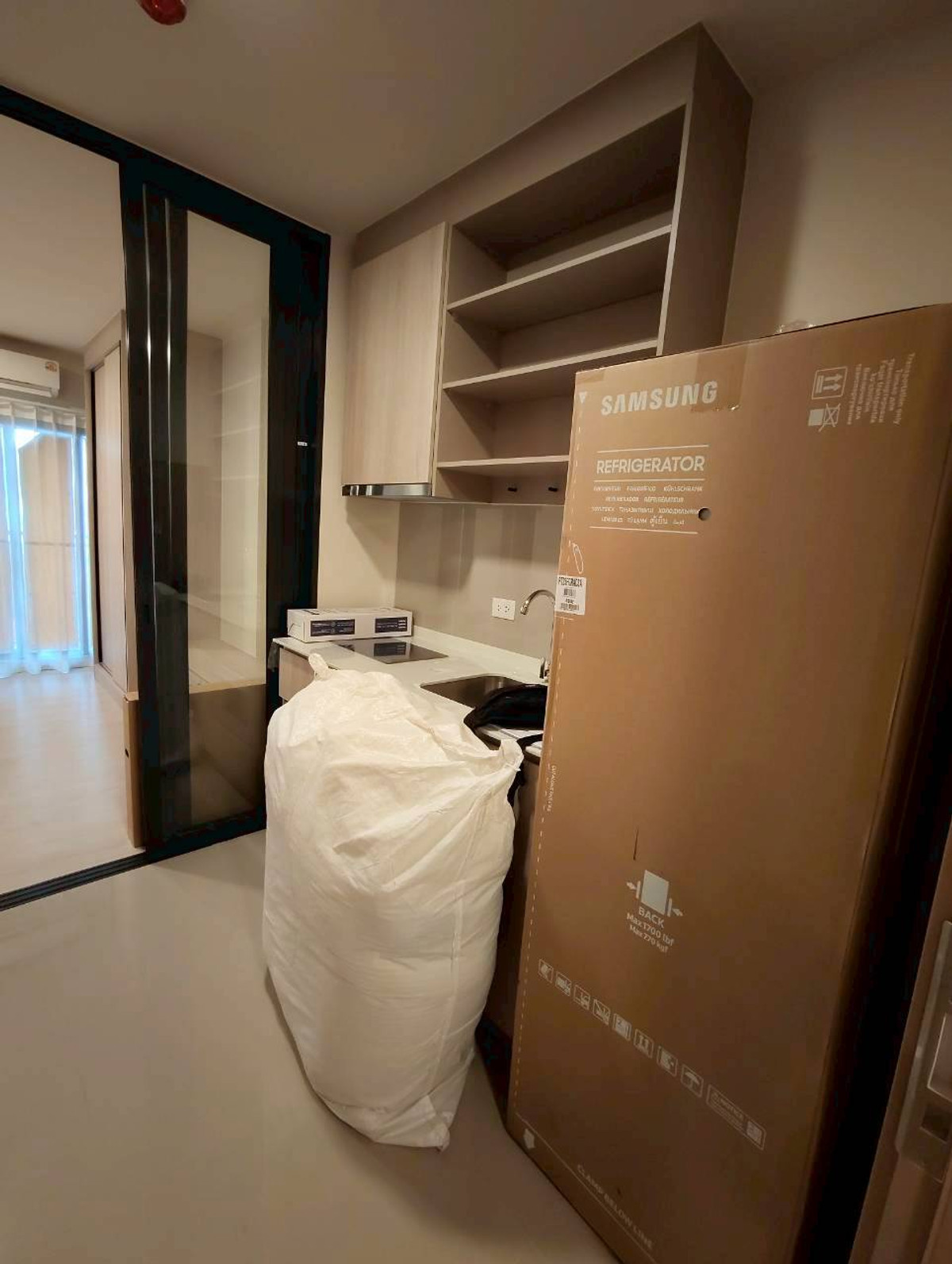 For RentCondoWongwianyai, Charoennakor : Flo, new room, good size for rent, 12,000 baht 💥Hurry before the room runs out, call 081-912-8883