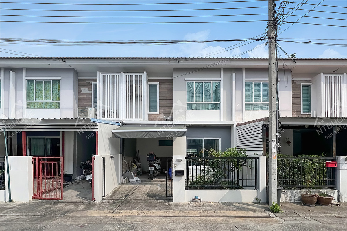 For SaleTownhomeRama5, Ratchapruek, Bangkruai : Pruksa Ville 70 Rama 5-Sirindhorn, good location in Soi Wat Sangkhathan. Near Rama 5 Bridge