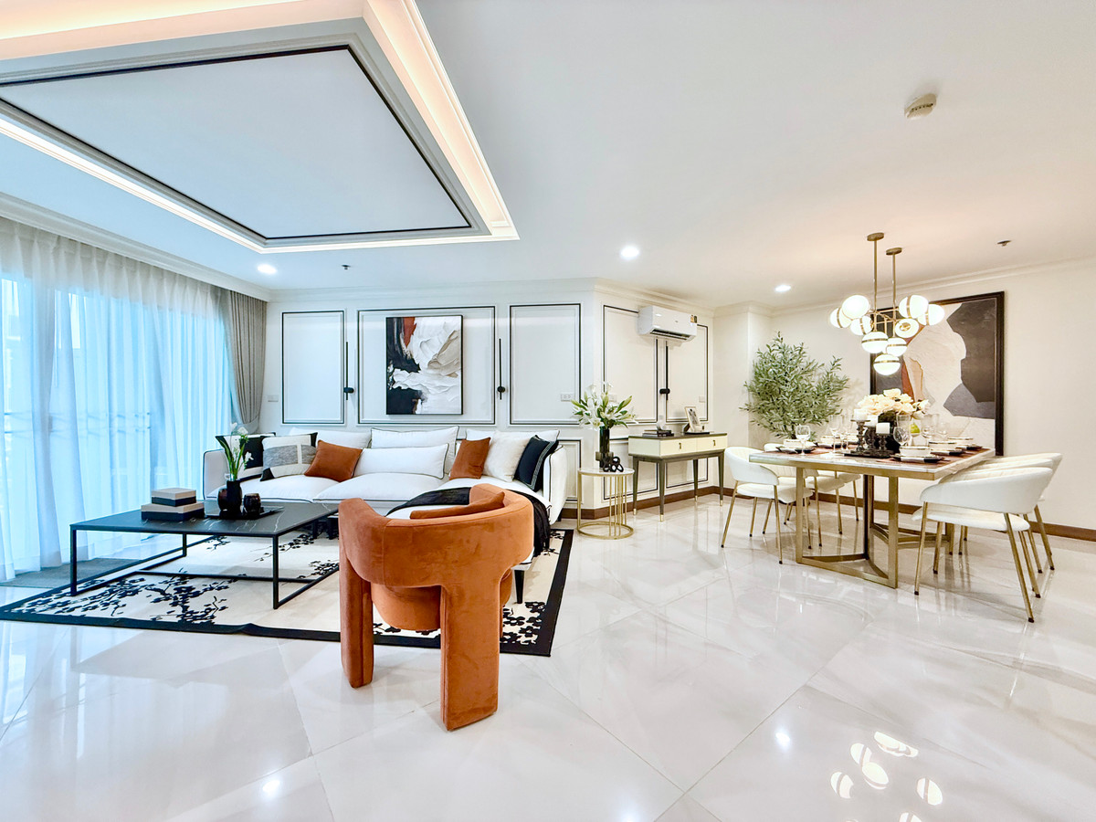 ขายคอนโดพระราม 9 เพชรบุรีตัดใหม่ RCA : 🚀 Belle Grand พระราม9 - 219ตรม. Duplex Penthouse 4นอน4น้ำ5ที่จอดรถ แต่งใหม่ พร้อมอยู่ 092-545-6151 (ทีม)