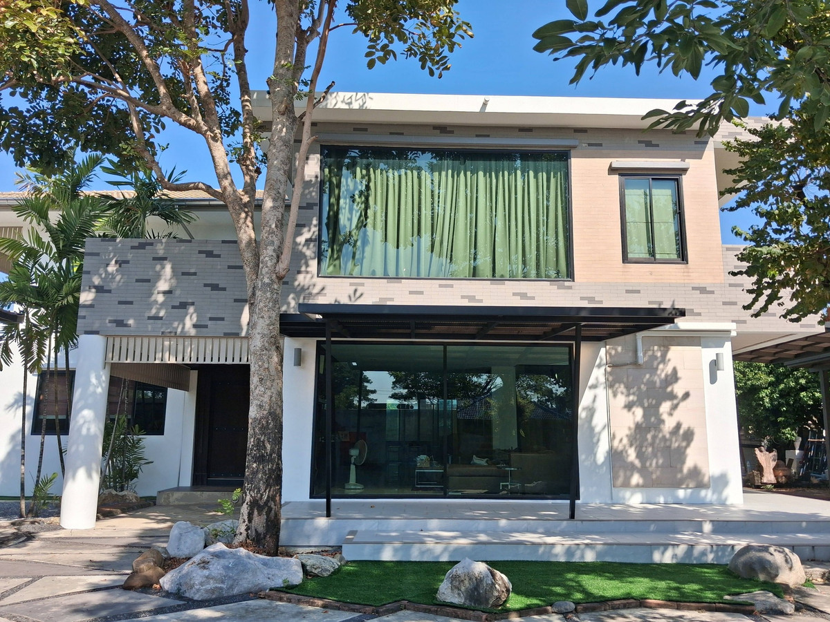 ขายบ้านพุทธมณฑล ศาลายา : ที่ดิน210ตรว พทใช้สอย600ตรม 4นอน4น้ำ บ้านเดี่ยว 2 ชั้น เปรมวดี พุทธมณฑลสาย 3