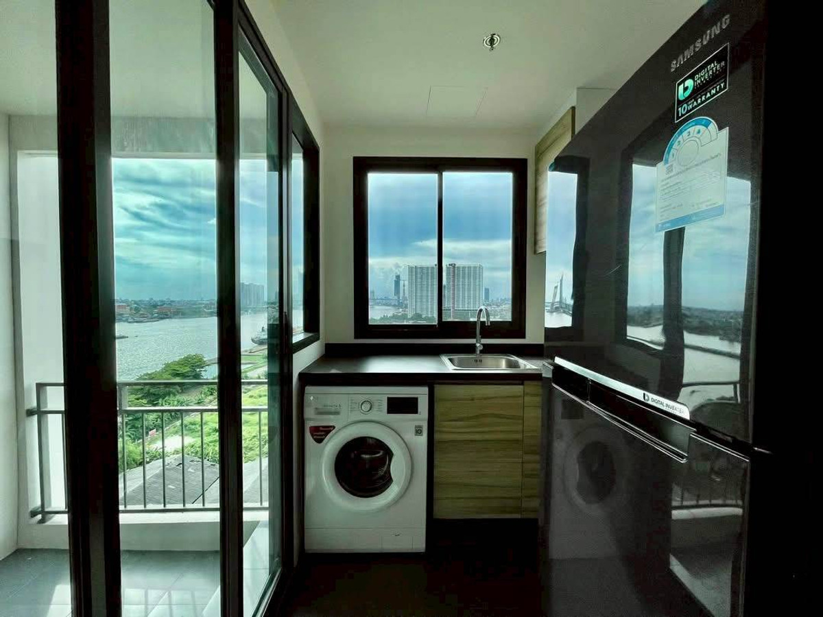 ให้เช่าคอนโดพระราม 3 สาธุประดิษฐ์ : เช่า 1 ห้องนอน 1 ห้องน้ำ ยู ดีไลท์ เรสซิเดนซ์ ริเวอร์ฟรอนท์ พระราม 3