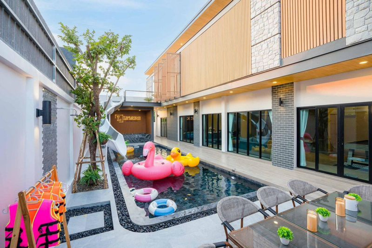 ขายชะอำ เพชรบุรี : Pool Villa 2 หลัง ขนาด 194 ตารางวา ตำบลชะอำ อำเภอชะอำ จังหวัดเพชรบุรี