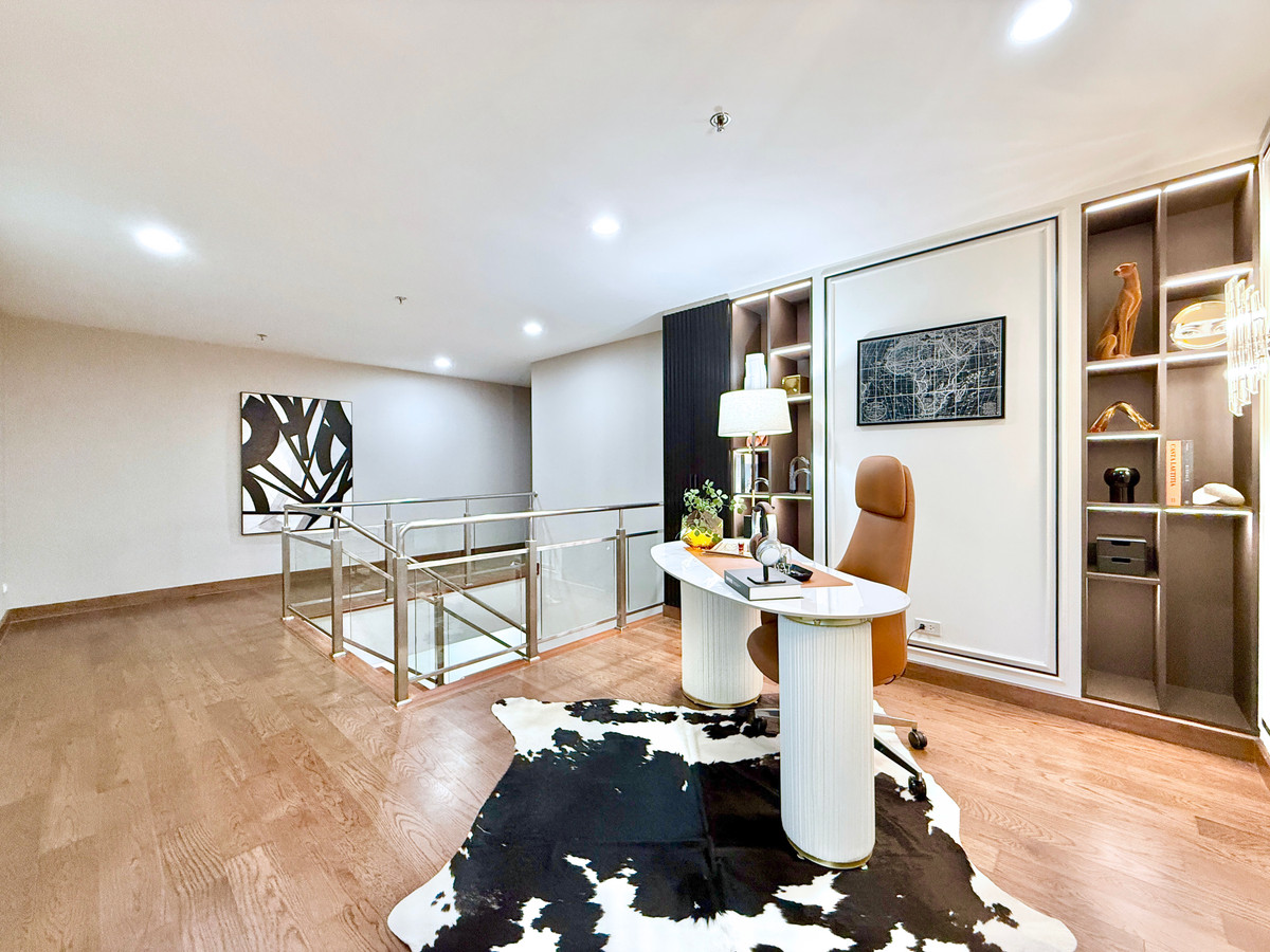 ขายคอนโดพระราม 9 เพชรบุรีตัดใหม่ RCA : 🚀 Belle Grand พระราม9 - 219ตรม. Duplex Penthouse 4นอน4น้ำ5ที่จอดรถ แต่งใหม่ พร้อมอยู่ 092-545-6151 (ทีม)