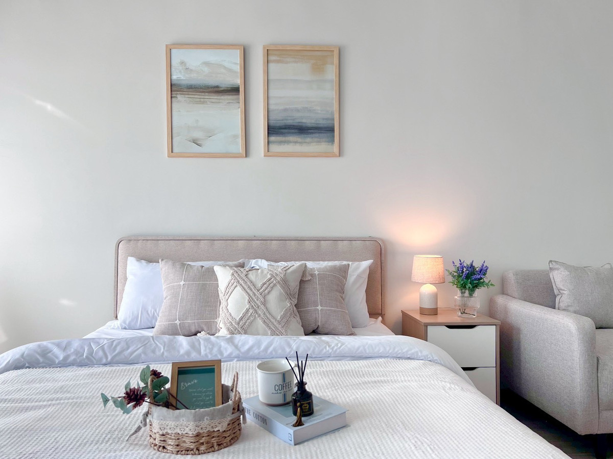 For RentCondoThaphra, Talat Phlu, Wutthakat : Condo for rent Rich Point Wutthakat Beautiful room, right next to Wutthakat BTS station.