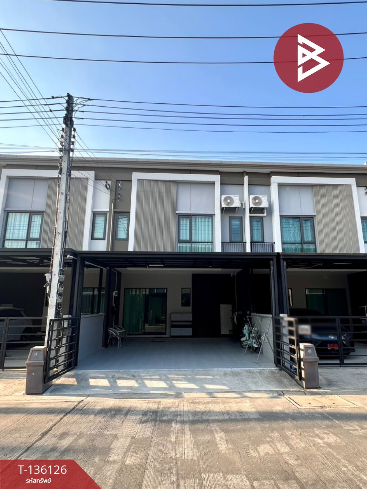 ขายทาวน์โฮมปทุมธานี รังสิต ธรรมศาสตร์ : ขายทาวน์เฮ้าส์ หมู่บ้านแกรนด์ พลีโน่ พหลฯ-วิภาวดี (Grande Pleno Phahol-Vibhavadi) คลองหลวง ปทุมธานี