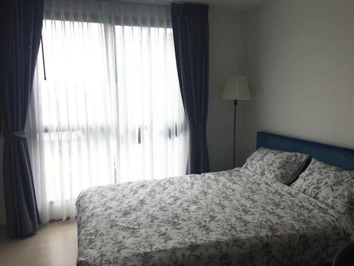 For RentCondoBangna, Bearing, Lasalle : Cheapest in the project‼️ For rent 🔥 The Excel Hybrid Condo, beautiful room, good location, fully furnished + has a washing machine📍 Ready to move in (responds to chats and answers calls very quickly)
