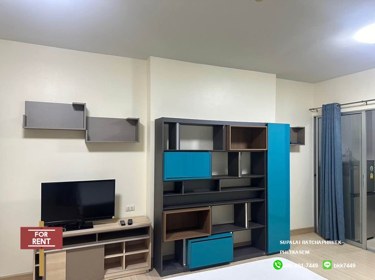 For RentCondoBang kae, Phetkasem : ✅✅ Condo for rent Supalai Park Ratchaphruek-Phetkasem.  Bang Wa BTS Station (BTS/MRT) 20.03.2026