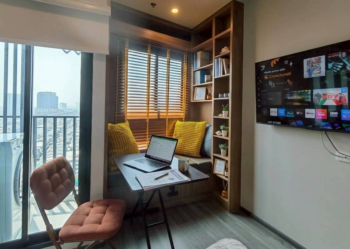 ให้เช่าคอนโดเสรีไทย-นิด้า : ✅ IDRL132 ✅ Line : @p2nproperty