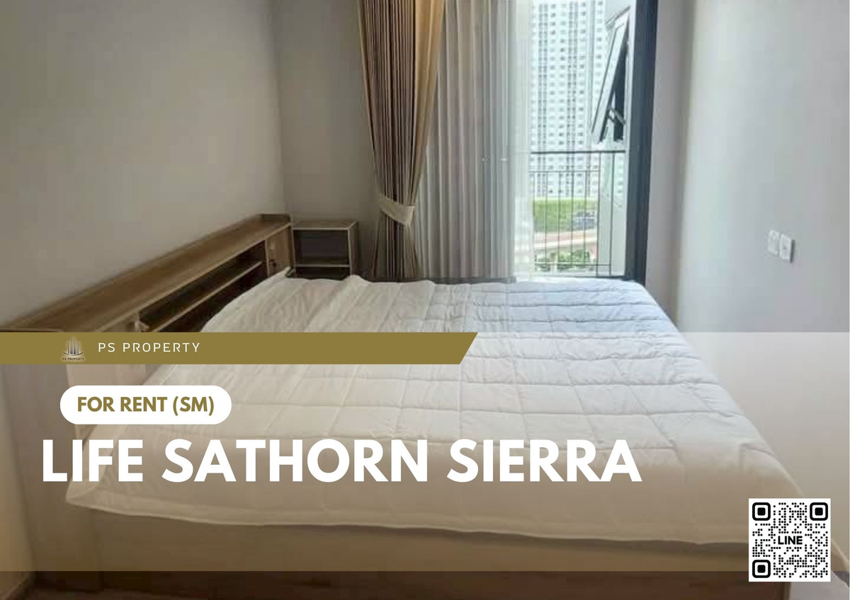 For RentCondoThaphra, Talat Phlu, Wutthakat : For Rent ✨ Life Sathorn Sierra ✨ Fully furnished with appliances, near BTS Talat Phlu.