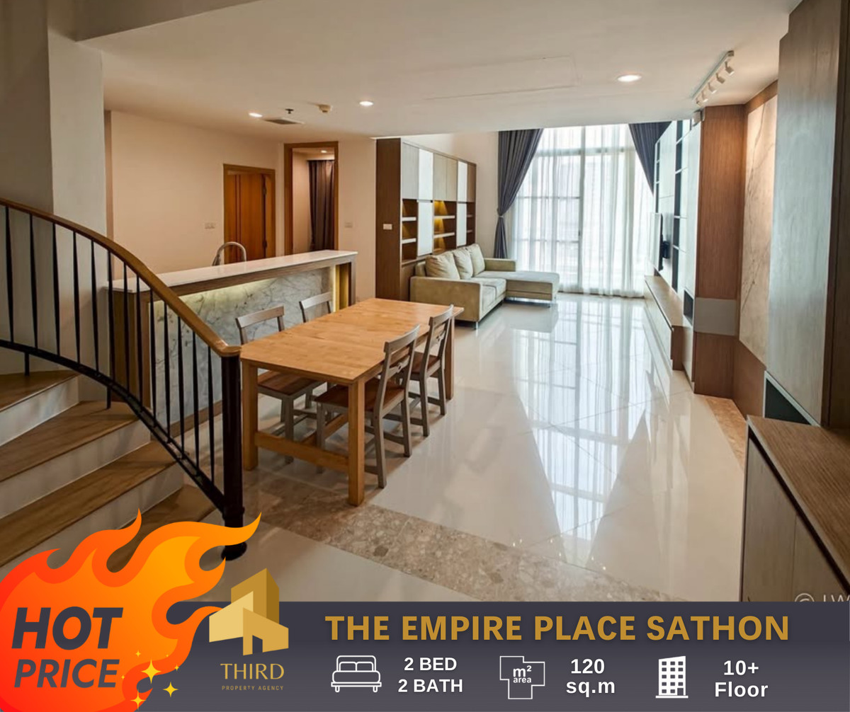 For RentCondoSukhumvit, Asoke, Thonglor : For rent✨𝐓𝐡𝐞 𝐄𝐦𝐩𝐢𝐫𝐞 𝐏𝐥𝐚𝐜𝐞 𝐒𝐚𝐭𝐡𝐨𝐫𝐧✨Fully furnished and electrical appliances. Ready to move in//Ask for more information at LineID:@thirdproperty