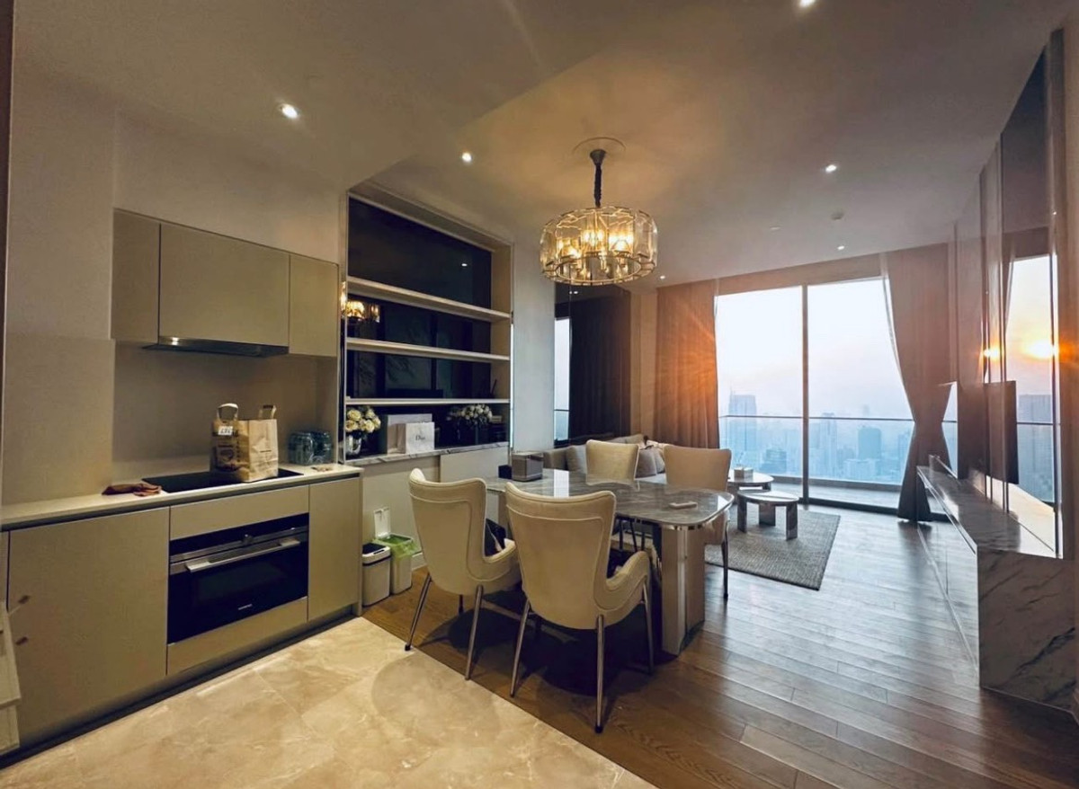 For RentCondoWongwianyai, Charoennakor : ⭐️ Magnolias Waterfront Residences ⭐️2 Beds 2 Baths, beautiful room, great view. Fully decorated, ready to move in.