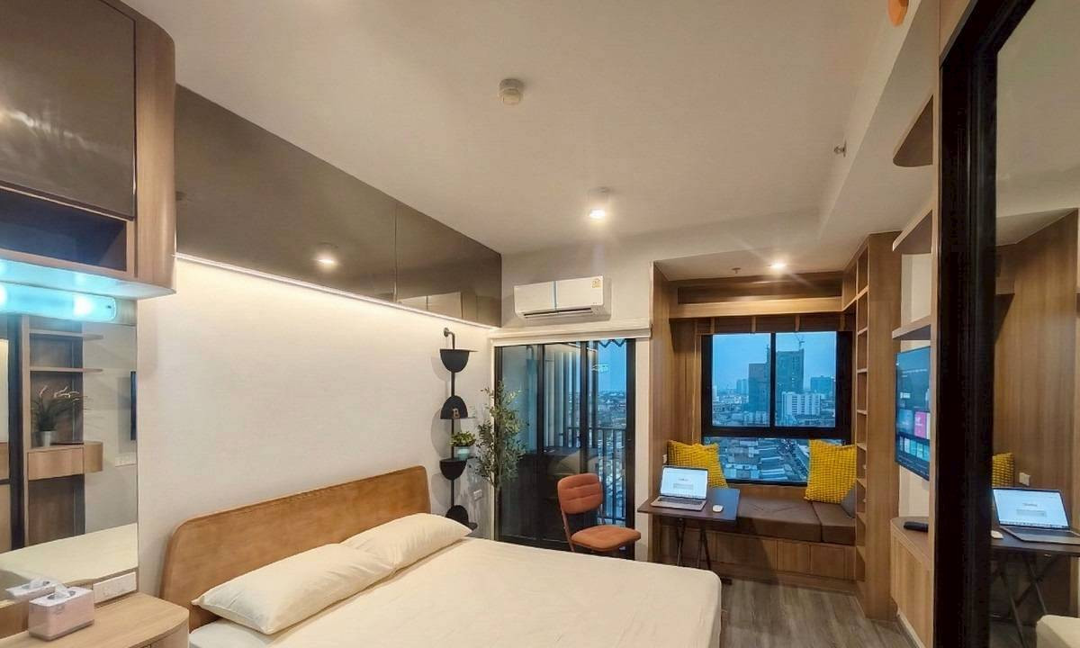 ให้เช่าคอนโดเสรีไทย-นิด้า : ✅ IDRL132 ✅ Line : @p2nproperty