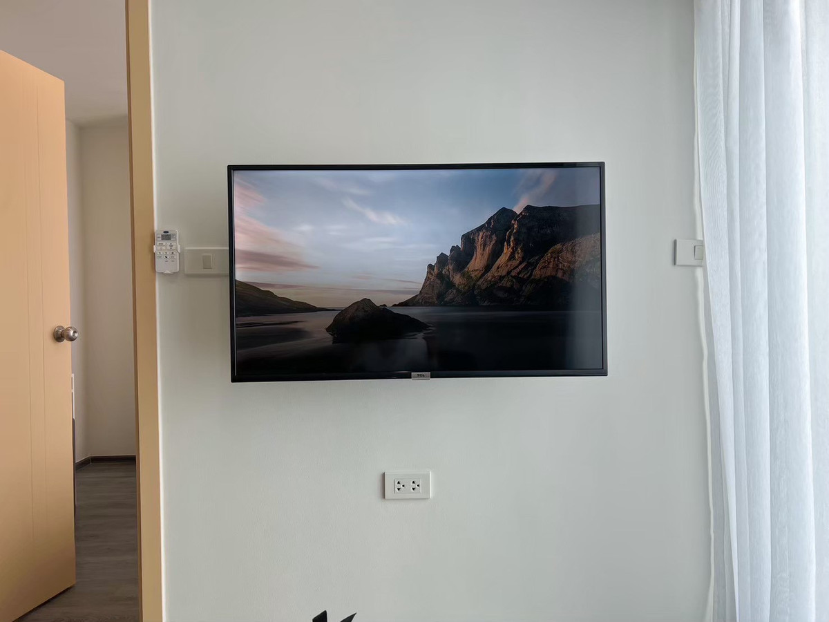 For RentCondoPattanakan, Srinakarin : Condo for rent, Rich Park Triple Station, high building view room. Good location near Hua Mak BTS.