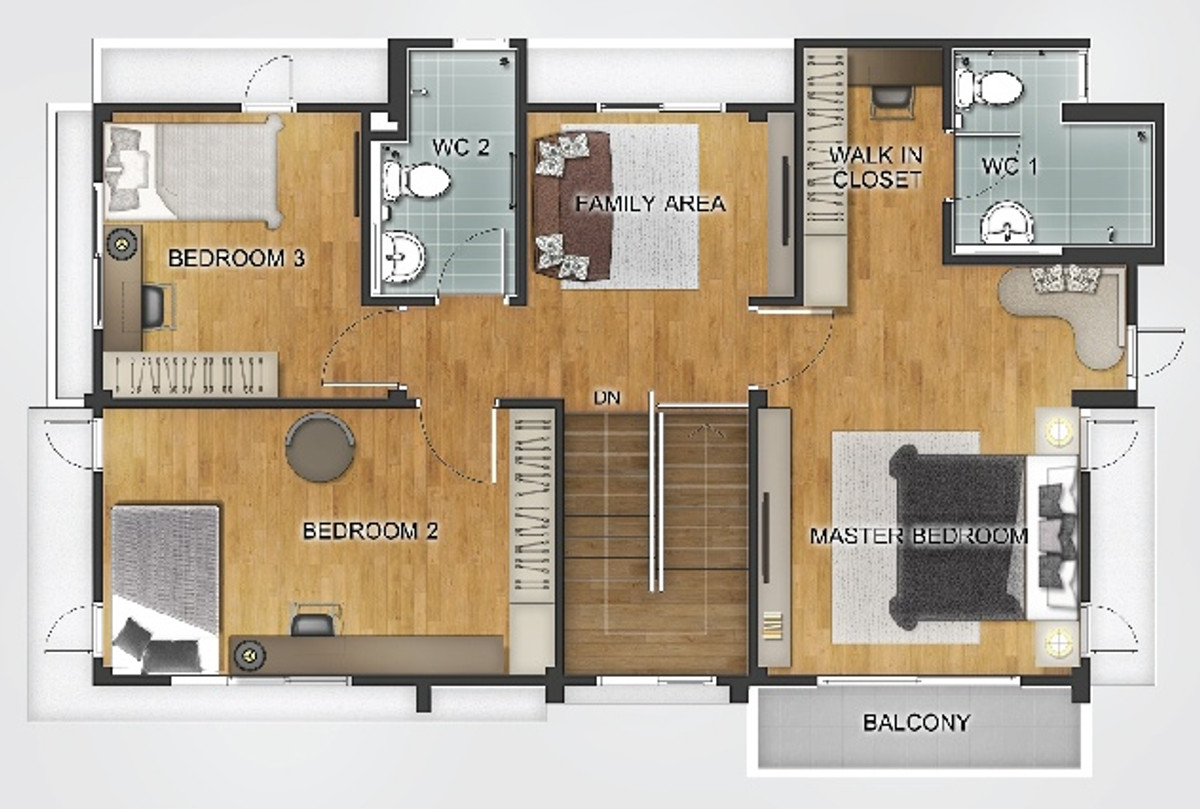 ให้เช่าบ้านนวมินทร์ รามอินทรา : ให้เช่าบ้านเดี่ยว ไลฟ์ บางกอก บูเลอวาร์ด รามอินทรา 65 (53 ตร.ว.) 4 นอน 3 น้ำ แปลงหน้าสวน พร้อมอยู่