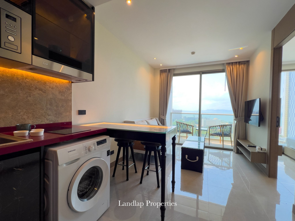 ให้เช่าพัทยา บางแสน ชลบุรี สัตหีบ : The Riviera Ocean Drive ห้องสวย บรรยากาศดี เฟอร์นิเจอร์และเครื่องใช้ไฟฟ้าครบ พร้อมเข้าอยู่ 