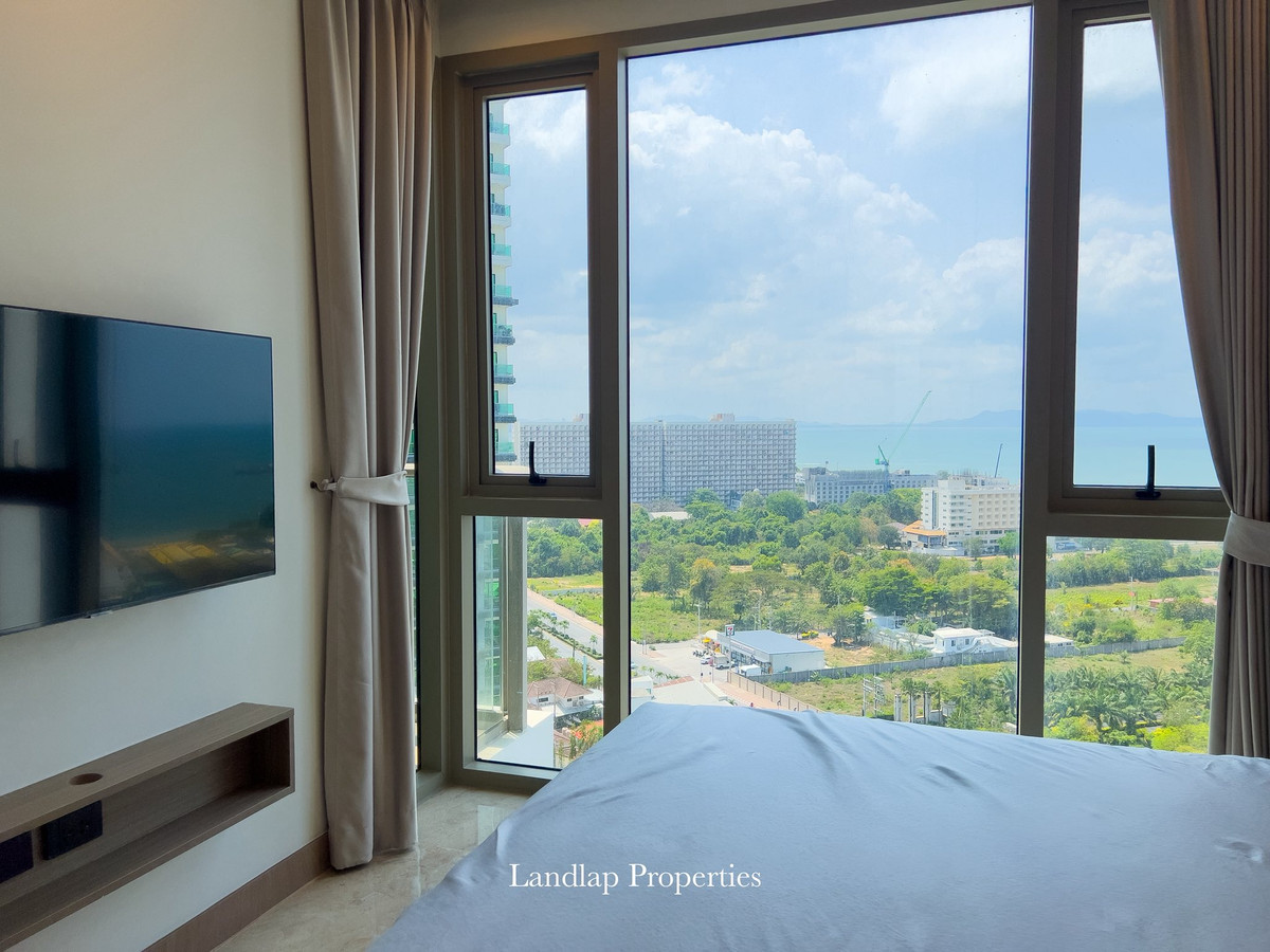 ให้เช่าพัทยา บางแสน ชลบุรี สัตหีบ : The Riviera Ocean Drive ห้องสวย บรรยากาศดี เฟอร์นิเจอร์และเครื่องใช้ไฟฟ้าครบ พร้อมเข้าอยู่ 