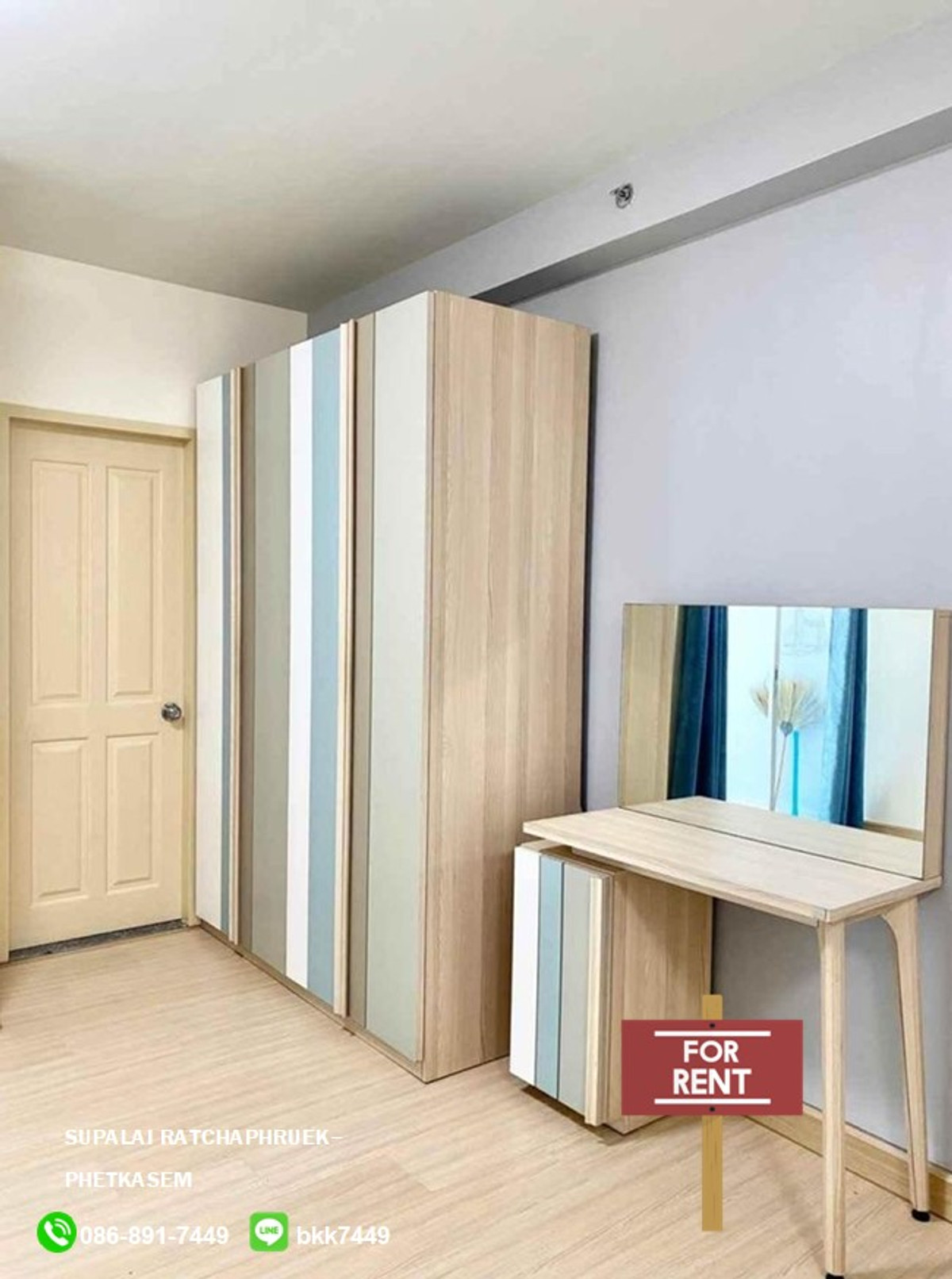 For RentCondoBang kae, Phetkasem : ✅✅ Condo for rent Supalai Park Ratchaphruek-Phetkasem.  Bang Wa BTS Station (BTS/MRT) 20.03.2026