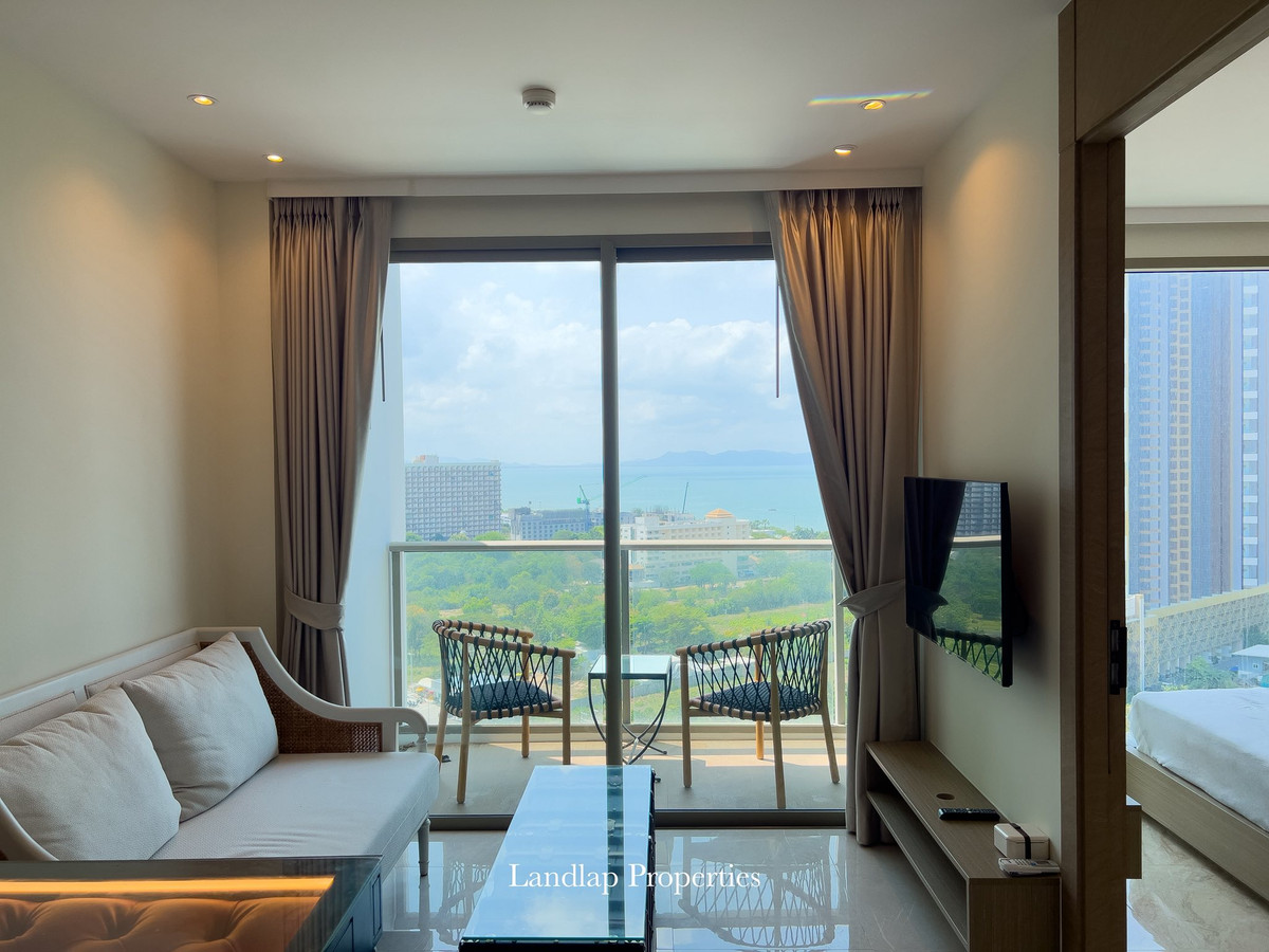 ให้เช่าพัทยา บางแสน ชลบุรี สัตหีบ : The Riviera Ocean Drive ห้องสวย บรรยากาศดี เฟอร์นิเจอร์และเครื่องใช้ไฟฟ้าครบ พร้อมเข้าอยู่ 