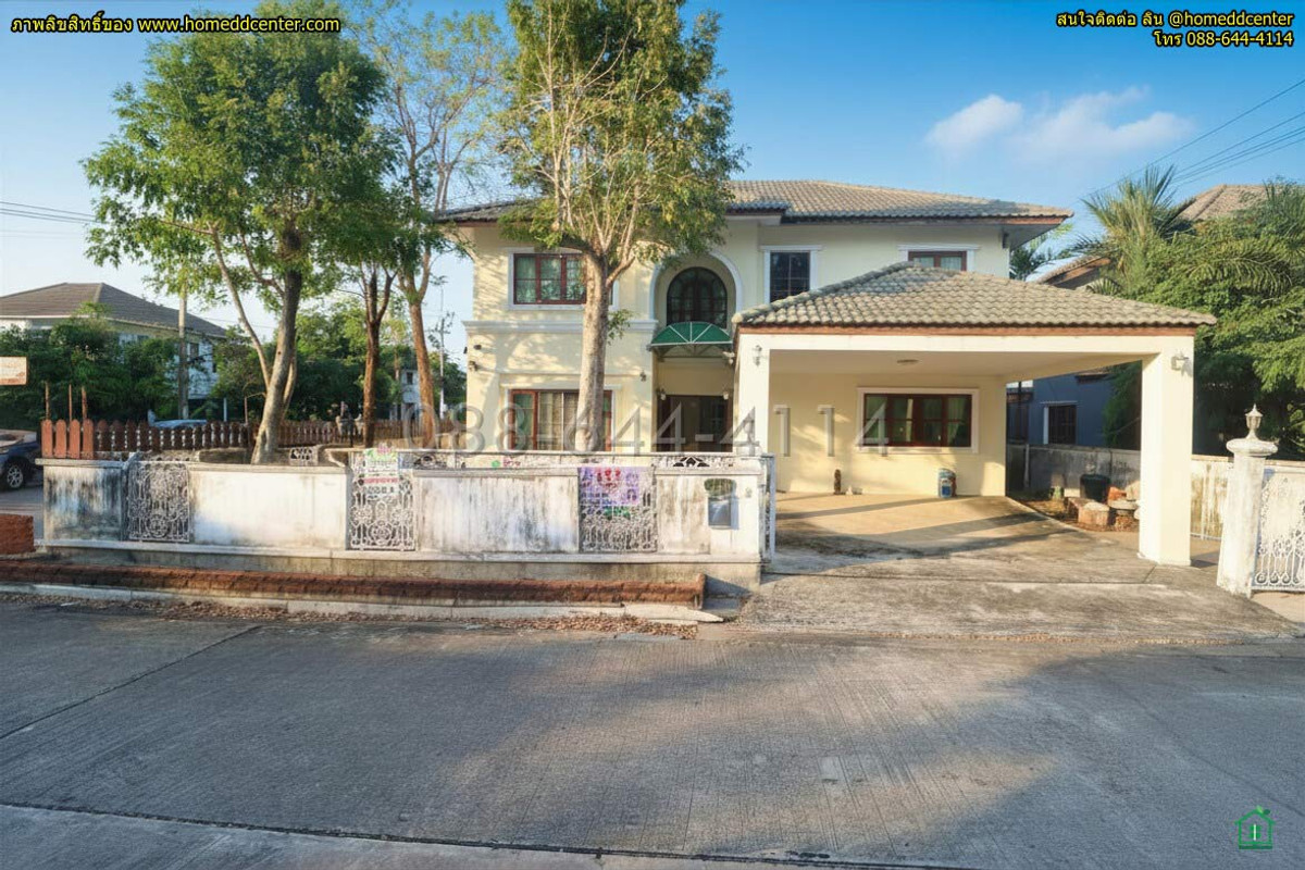 ขายบ้านมีนบุรี-ร่มเกล้า : ขายบ้านเดี่ยว หลังมุม สุวินทวงศ์ หนองจอก ติดถนนใหญ่สุวินทวงศ์ Type ใหญ่สุด! เคซี สุวินทวงศ์ (ซอย 46) สภาพนางฟ้า บิ้วท์อินสถาปนิก ใกล้รถไฟฟ้า 2 สาย