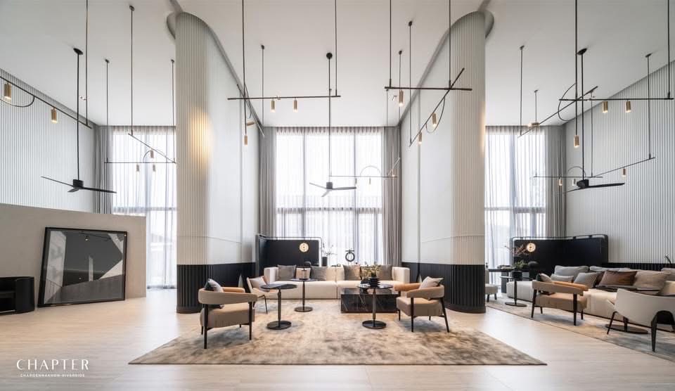 ให้เช่าคอนโดวงเวียนใหญ่ เจริญนคร :  ห้องพร้อมอยู่ ให้เช่า คอนโด แชปเตอร์เจริญนคร ริเวอร์ไซด์ วิวแม่น้ำ ใกล้ ICONSIAM