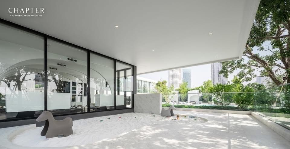 ให้เช่าคอนโดวงเวียนใหญ่ เจริญนคร :  ห้องพร้อมอยู่ ให้เช่า คอนโด แชปเตอร์เจริญนคร ริเวอร์ไซด์ วิวแม่น้ำ ใกล้ ICONSIAM
