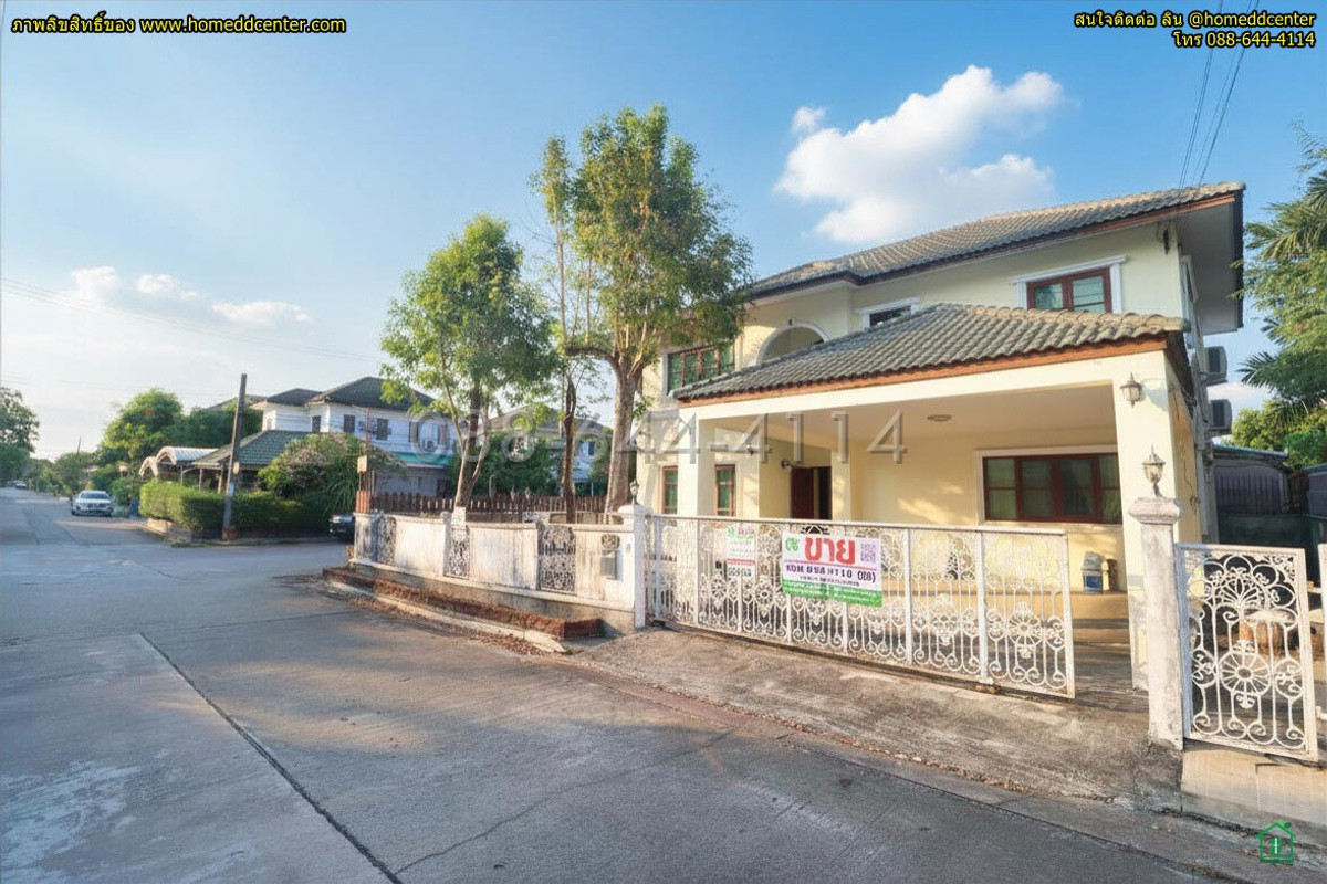 ขายบ้านมีนบุรี-ร่มเกล้า : ขายบ้านเดี่ยว หลังมุม สุวินทวงศ์ หนองจอก ติดถนนใหญ่สุวินทวงศ์ Type ใหญ่สุด! เคซี สุวินทวงศ์ (ซอย 46) สภาพนางฟ้า บิ้วท์อินสถาปนิก ใกล้รถไฟฟ้า 2 สาย