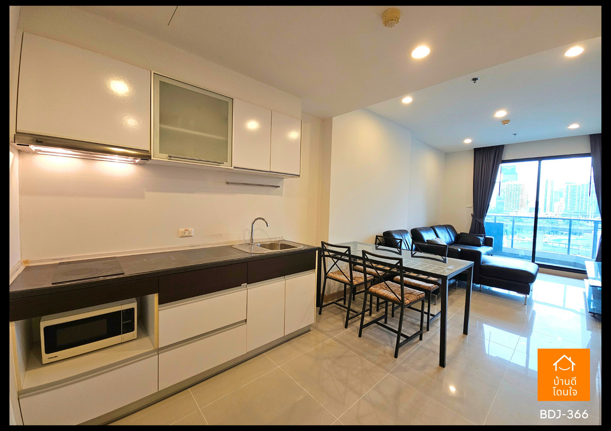 For SaleCondoRama9, Petchburi, RCA : Special discount on Condo Supalai Premier Asoke (50.43 sq m.) near MRT Phetchaburi, Asoke intersection.