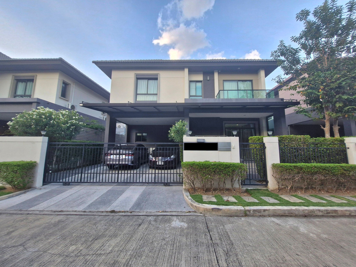 For SaleHouseBangna, Bearing, Lasalle : 50.6 sq m, 3 bedrooms, 3 bathrooms, 2-story detached house, Bangkok Boulevard, Srinakarin, Bangna.