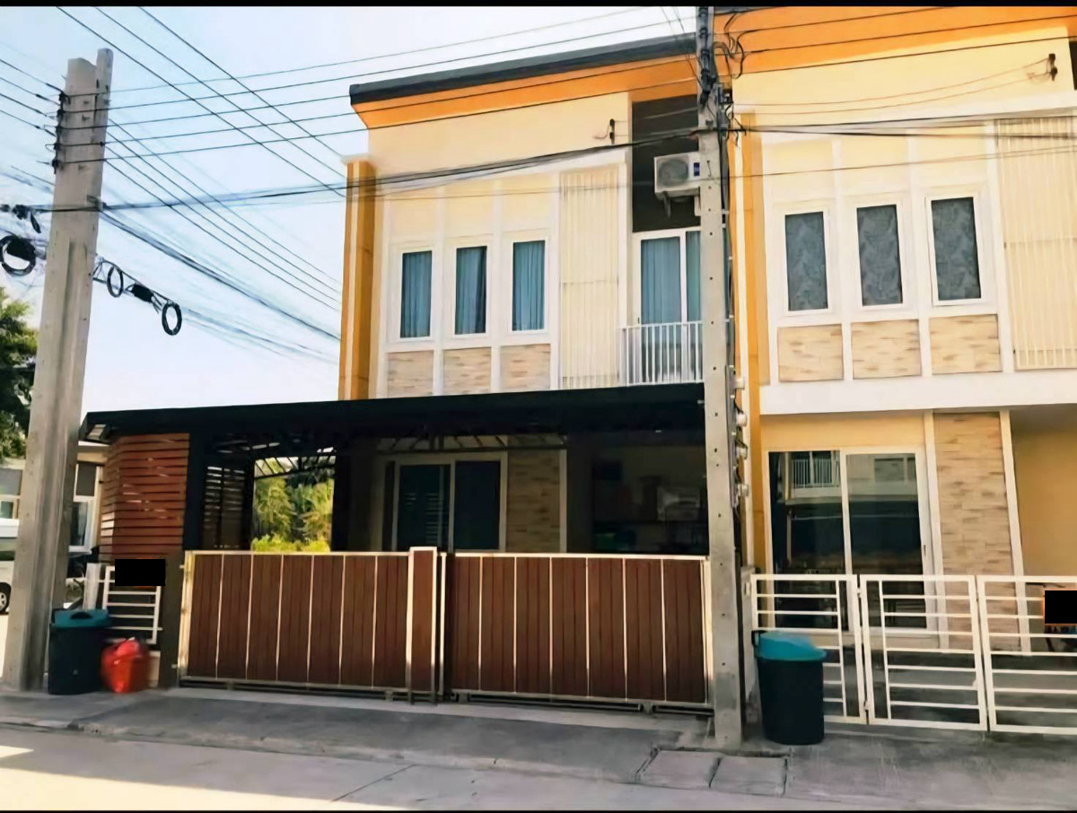 ขายทาวน์โฮมลาดกระบัง สุวรรณภูมิ : หลังมุม 26ตรว 4นอน2น้ำ2จอด ทาวน์โฮม 2 ชั้น Golden Town 2 อ่อนนุช ลาดกระบัง