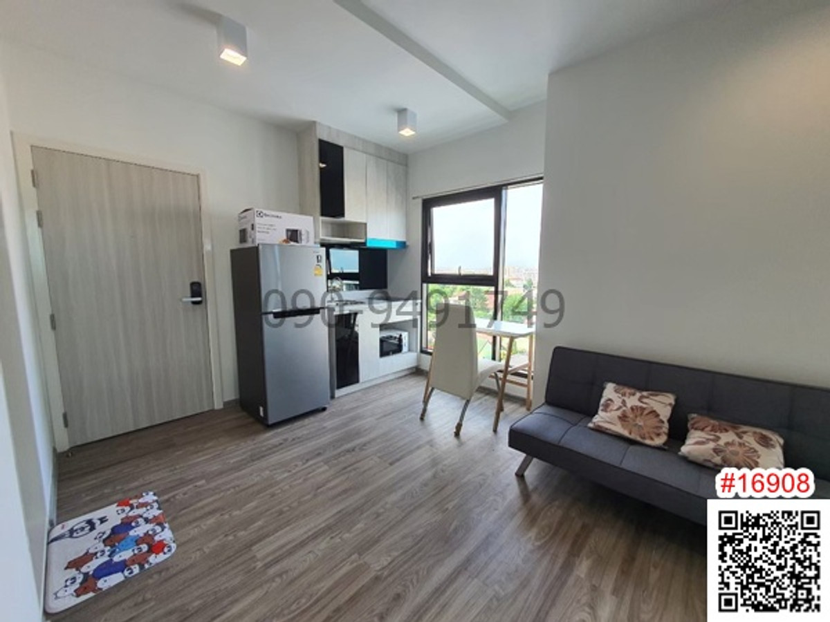 For RentCondoVipawadee, Don Mueang, Lak Si : Condo for rent: Rich Park Terminal @Phahon Yothin 59, corner room, 8th floor, next to BTS Lak Si Monument.