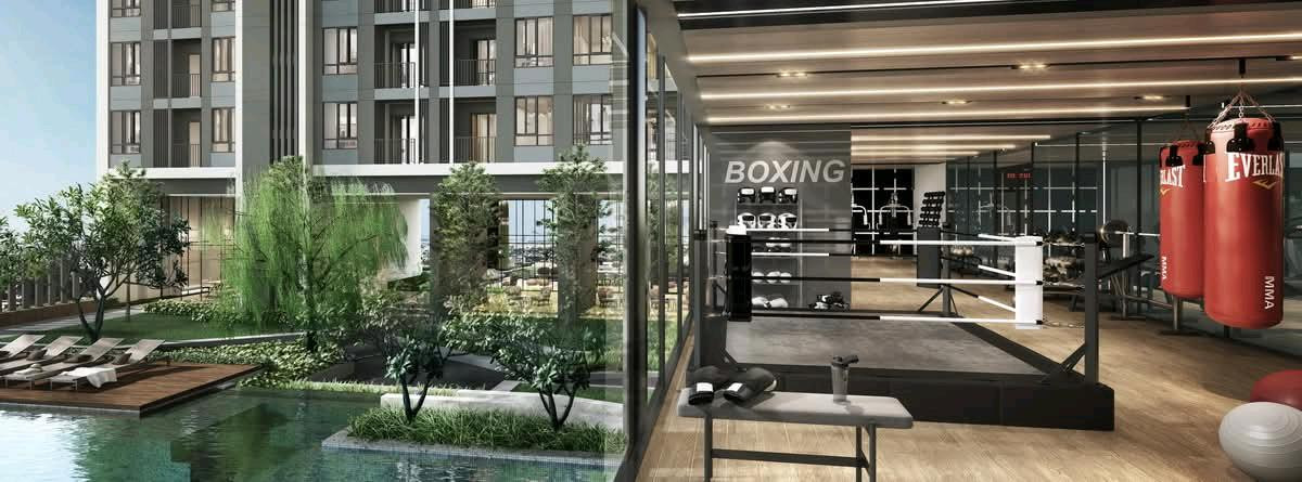 For RentCondoPattanakan, Srinakarin : 💥 Beautiful room, high floor, great view, next to the MRT Yellow Line in front of the project 💥