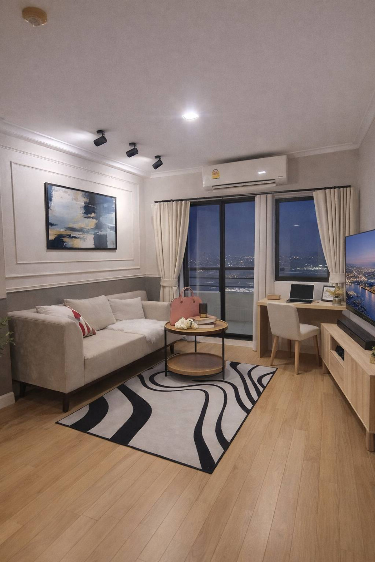 ให้เช่าคอนโดพระราม 8 สามเสน ราชวัตร : 📍✨ Newly Renovated Condo for Rent – 2 Bedrooms (Fully Furnished) ✨📍 Monthly stays are also welcome 💫📍MRTบางยี่ขัน 1.6 km ปากซอยจรัญ 46