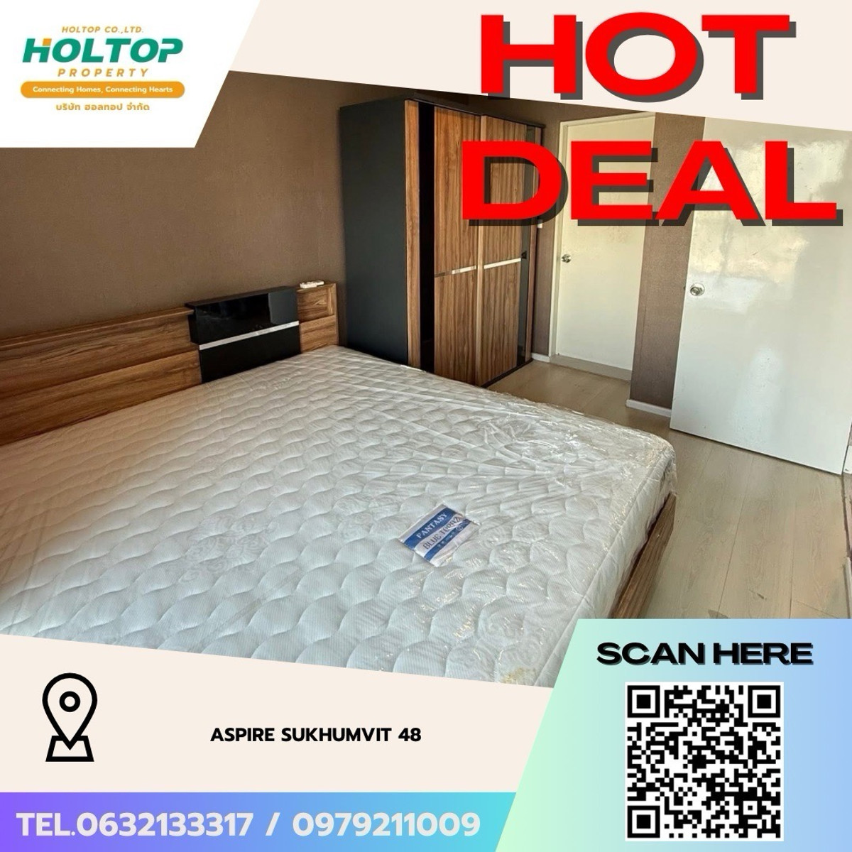 For RentCondoOnnut, Udomsuk : #Z5061💥 190369 🔥Condo for rent Aspire Sukhumvit 48