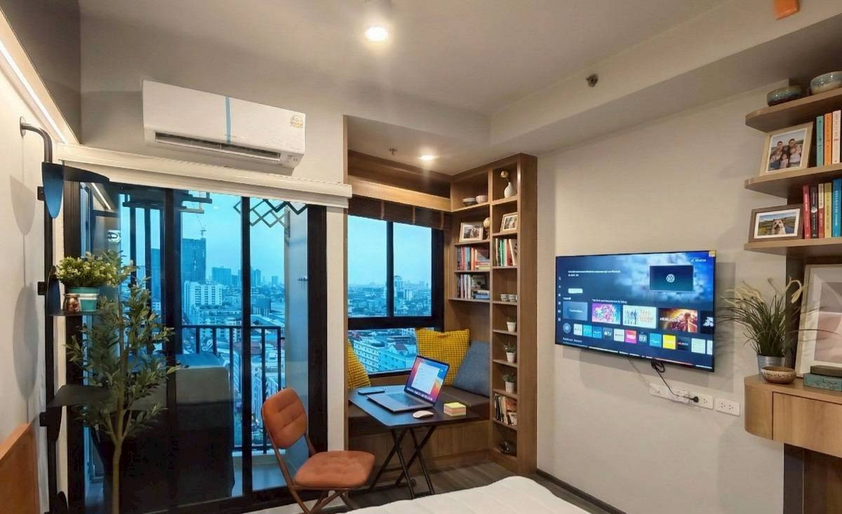 ให้เช่าคอนโดเสรีไทย-นิด้า : ✅ IDRL132 ✅ Line : @p2nproperty