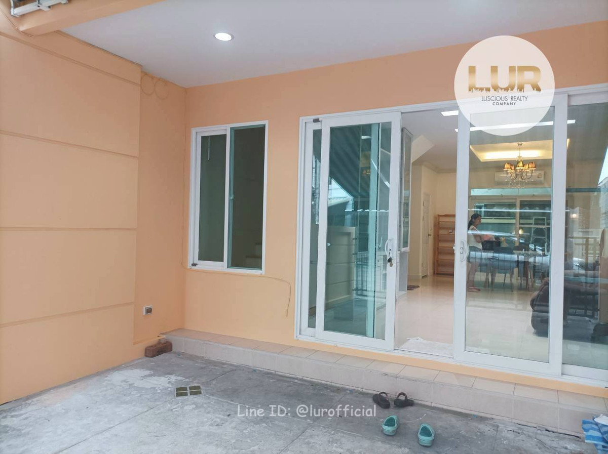 For RentTownhomeYothinpattana,CDC : ❤️ 3-story townhome for rent, Baan Klang Muang Urbanion Rama 9-Ladprao ❤️